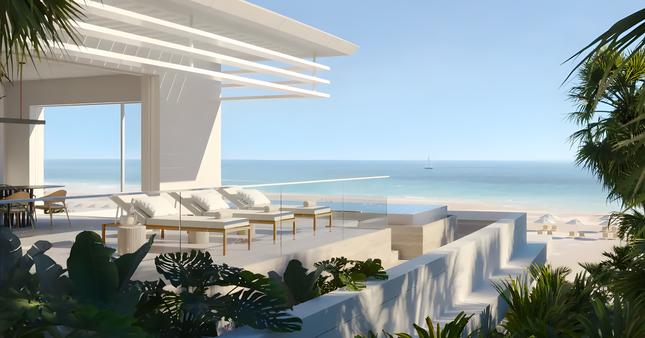 Miami Beach marina and waterfront